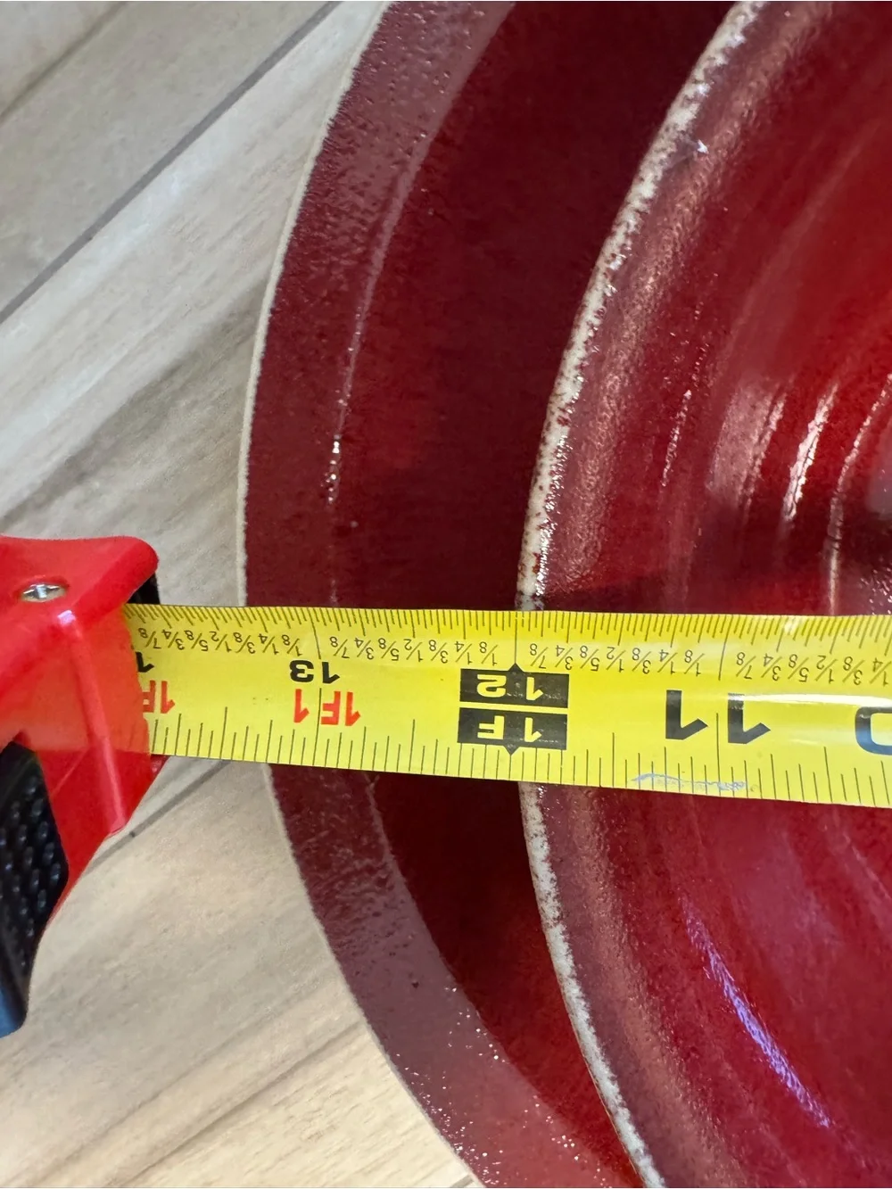 Pottery Barn Classic Red Ceramic Serving Bowl and Platter Set